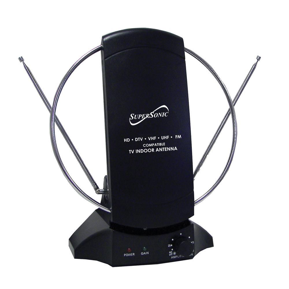 Supersonic HDTV Digital Amplified Indoor Antenna - JM Variety Store